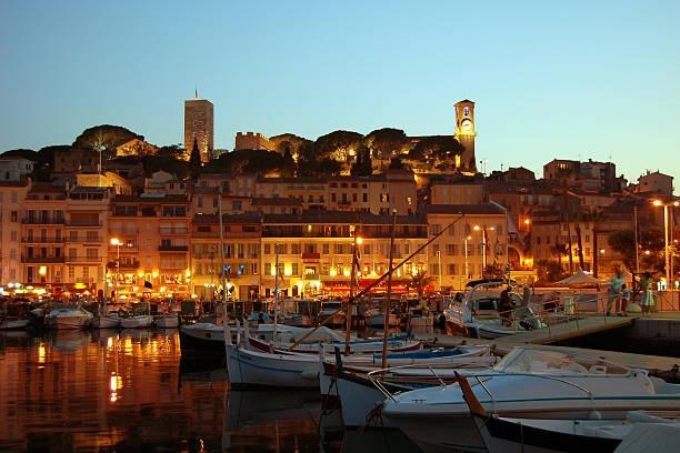 Cannes en soirée